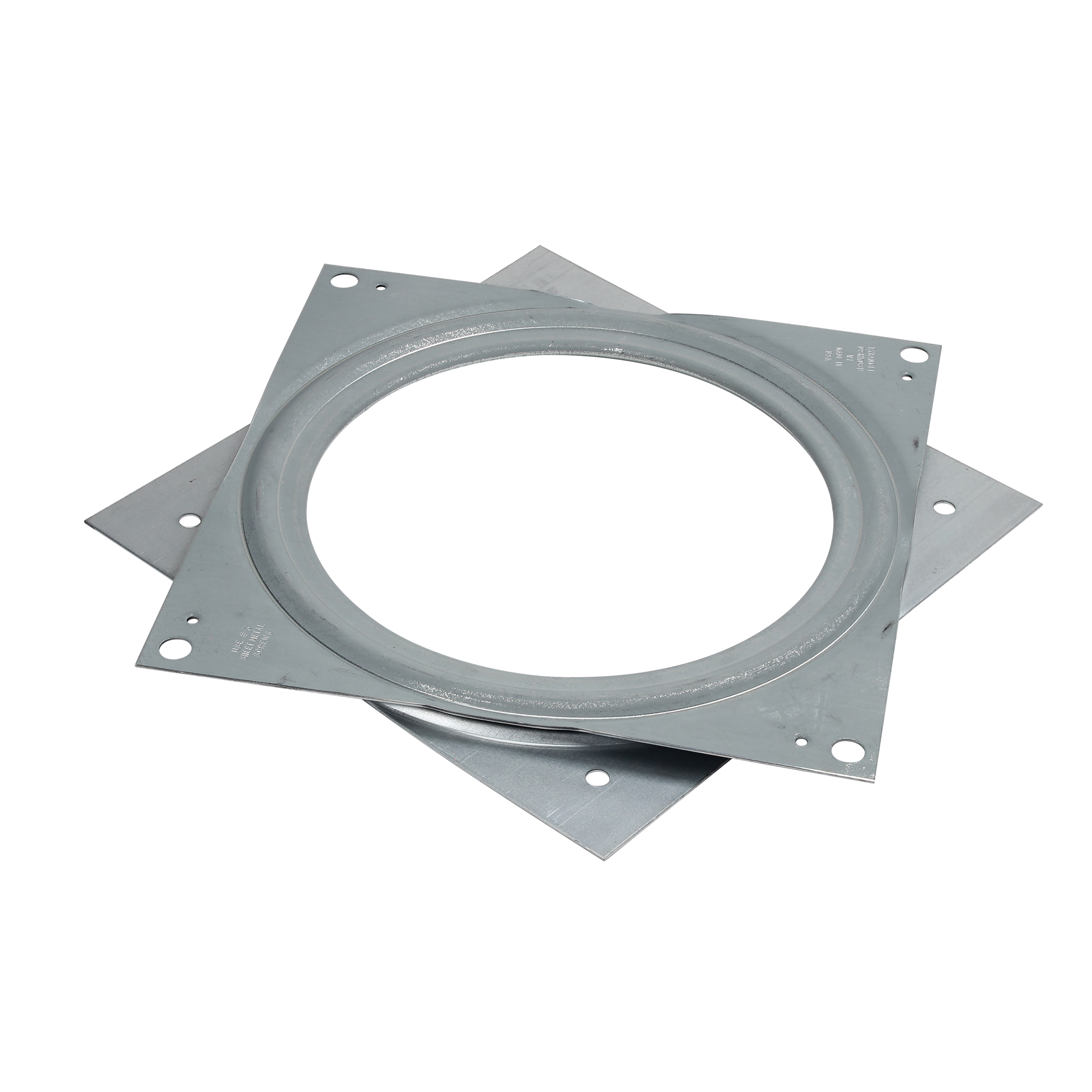 Sq 6" Steel Lazy Susan Swivel Turntable Plate W/ Ball Bearings 500Lbs